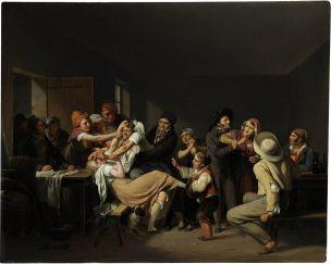 Boilly 1818-_Les Femmes se battent coll privee