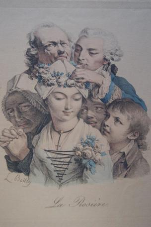 Boilly 1825 ca La rosiere Les grimaces