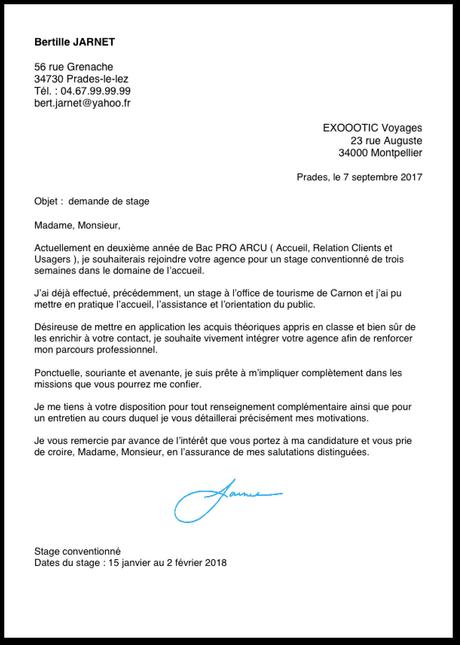 Lettre de motivation accueil banque  À Voir