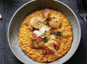 Risotto d'épeautre courge Jacques lard guanciale