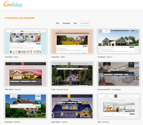 Goliday, le « Wix » français de la location saisonnière ! Goliday, le « Wix » français de la location saisonnière !