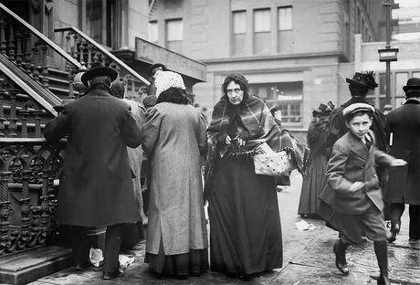 1910 : de fabuleuses photos du marché de Noël à New York