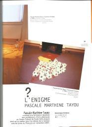 TAYOU:  LA MARTINIQUE VINGT ANS APRES