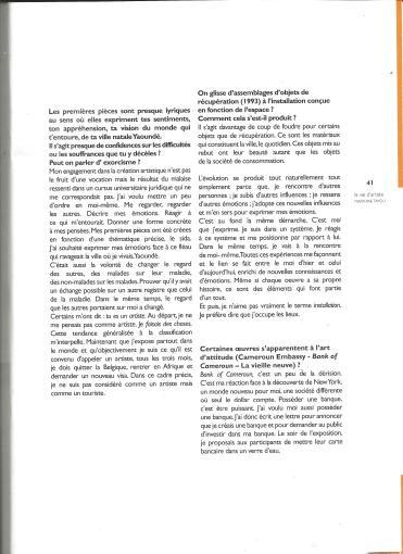 TAYOU:  LA MARTINIQUE VINGT ANS APRES