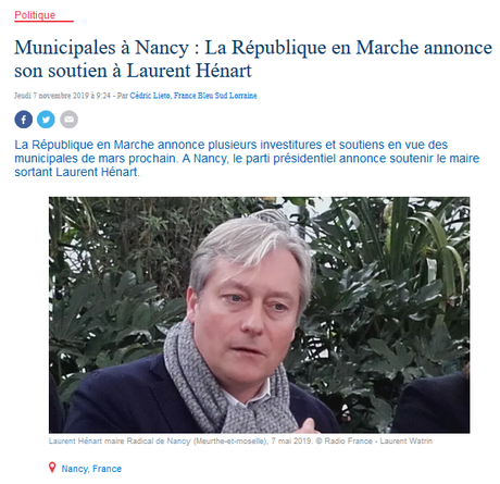 L'hypocrisie de #LREM, leur marque : l'exemple des #municipales2020 à  #Nancy #LGBTQ #LMPT #antifa