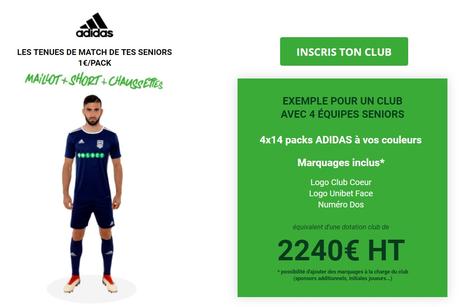 Sponsoring - Unibet s'offre les maillots de 50 clubs ...