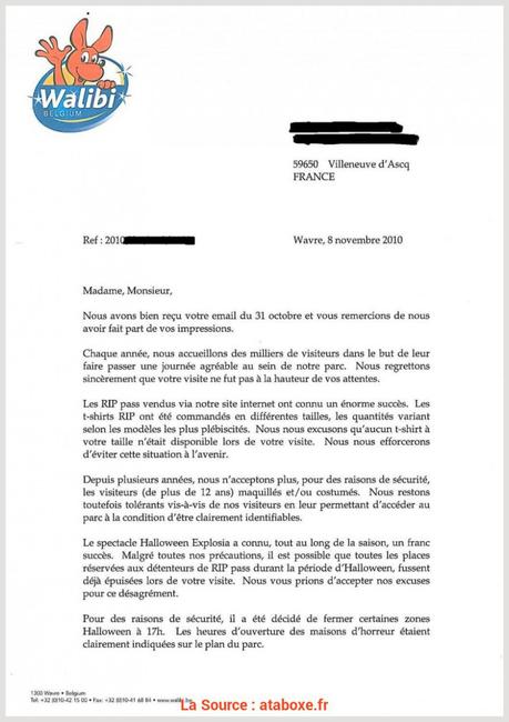 Lettre de motivation pour travailler dans un parc d 
