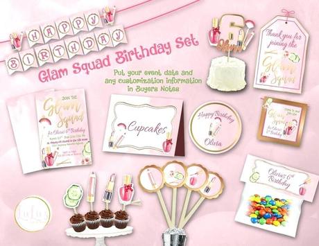 girls spa birthday party girl spa birthday party supplies