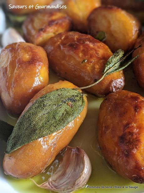 Pommes de terre rôties à la Sauge.