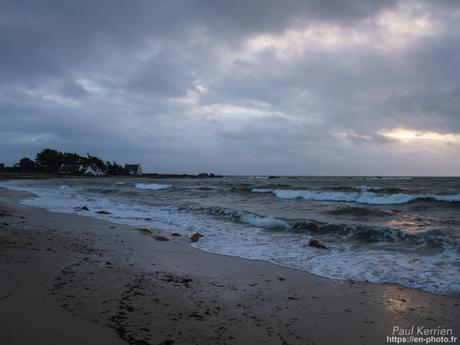 marée descendante à l'#aube à #Bénodet #Bretagne #Finistère
