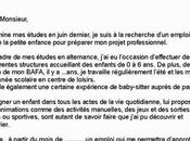 lettre motivation aide ménagère