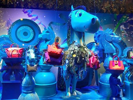 Vitrines de noel Printemps haussmann paris