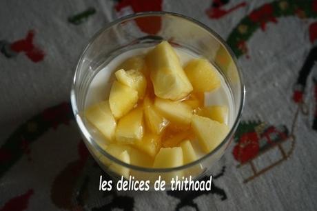 Verrines de mangue à la Canadienne