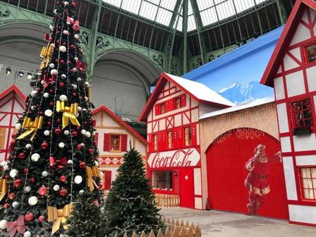 Un village Coca-Cola X Restos du Cœur à la patinoire du Grand Palais
