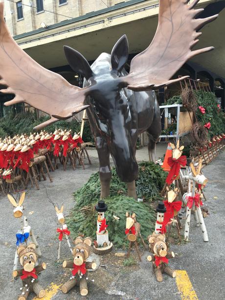 Le marché Atwater transformé en marché de Noël