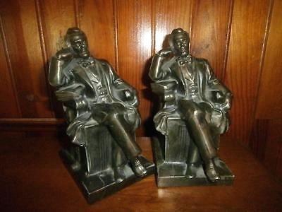 abraham lincoln bookends vintage abraham lincoln bookends