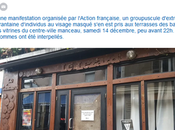 "Marche pacifique" royalistes Mans centre ville saccagé