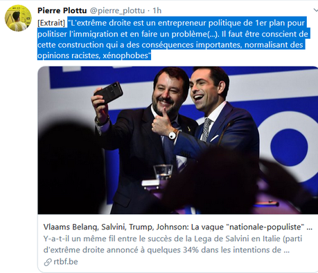 Contre la mondialisation des nationalismes xénophobes et leurs petits producteurs de haine