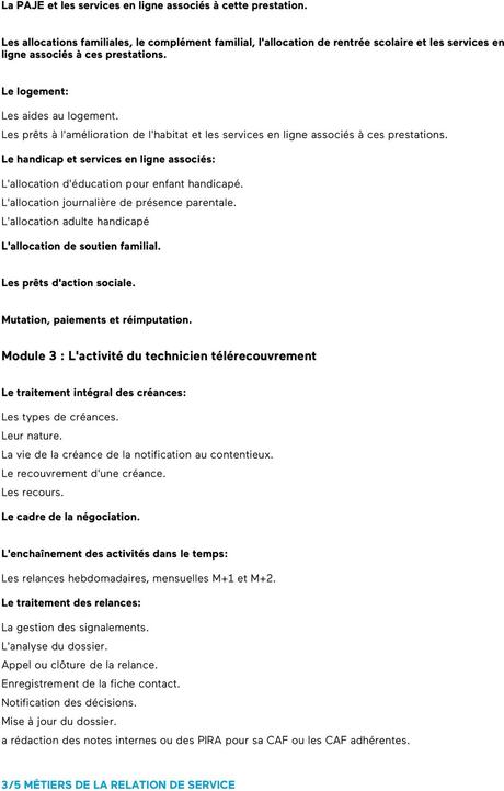 commission recours amiable caf Technicien du télé-recouvrement amiable (SMTR) - Profil ...