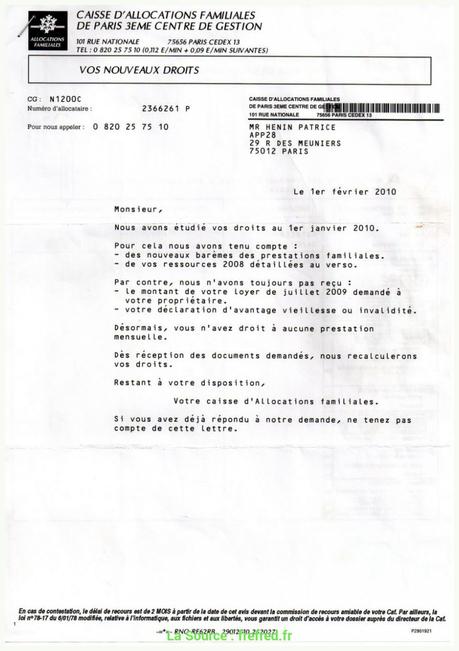 commission recours amiable caf exemples de modèles: Commission De Recours Amiable Caf ...