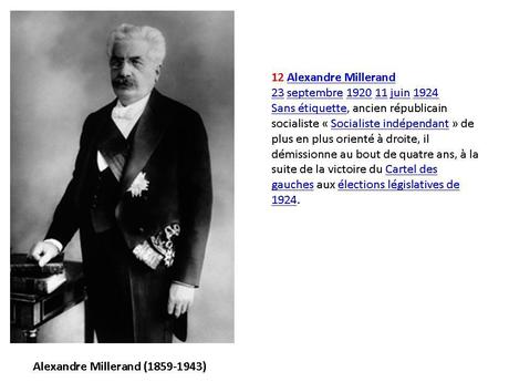 La France - et ses présidents