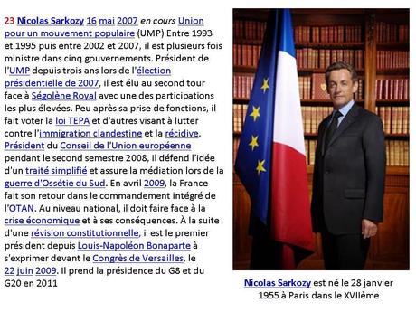 La France - et ses présidents