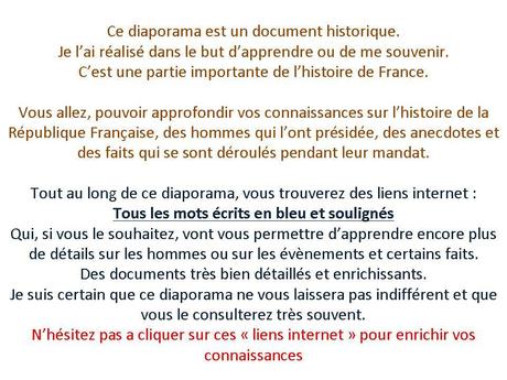 La France - et ses présidents