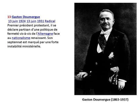 La France - et ses présidents