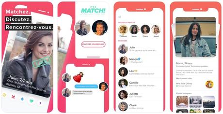 App du jour : Tinder – Faites des rencontres (iPhone – gratuit)