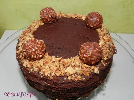 GÂTEAU CHOCO - NOISETTE (sans gluten, végétalien)