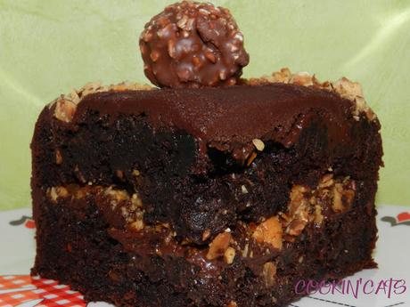 GÂTEAU CHOCO - NOISETTE (sans gluten, végétalien)