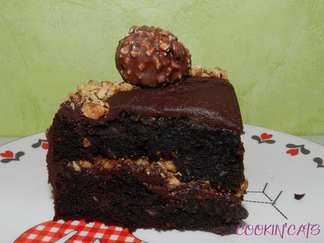 GÂTEAU CHOCO - NOISETTE (sans gluten, végétalien)