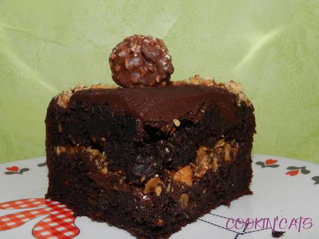 GÂTEAU CHOCO - NOISETTE (sans gluten, végétalien)