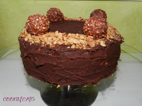 GÂTEAU CHOCO - NOISETTE (sans gluten, végétalien)