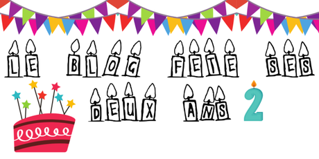 Le blog fête ses deux ans + concours sur mon compte instagram