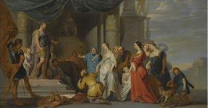 erasmus-quellinus-le jeune 1640-60 La clemence de Scipion coll priv