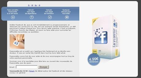 faux (?) site marchand Facecorette