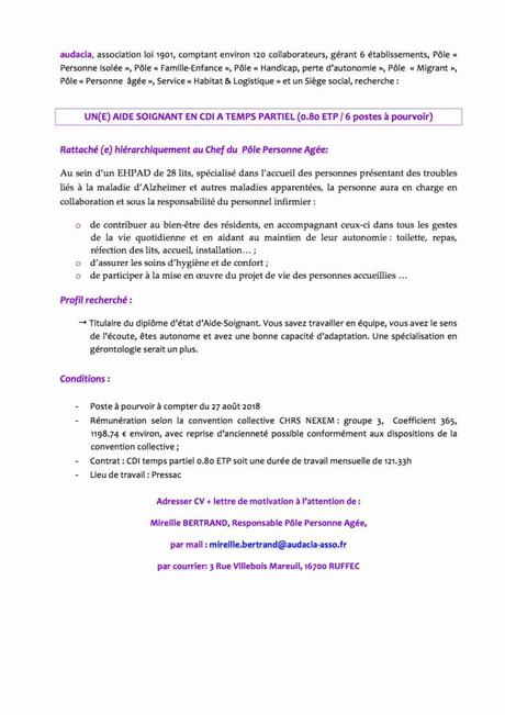 71 Exemple Lettre De Motivation Changement De Poste