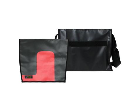 xl prev flapmebag xl publicity banner red & black