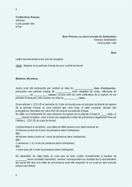 lettre motivation renouvellement contrat paperblog