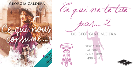 Ce qui nous consume (Ce qui ne te tue pas #2) • Georgia Caldera