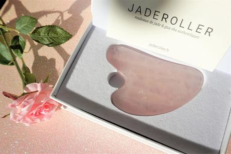 Jade Roller gua sha quartz rose Gua sha et Jade Roller, ancestraux et indispensables