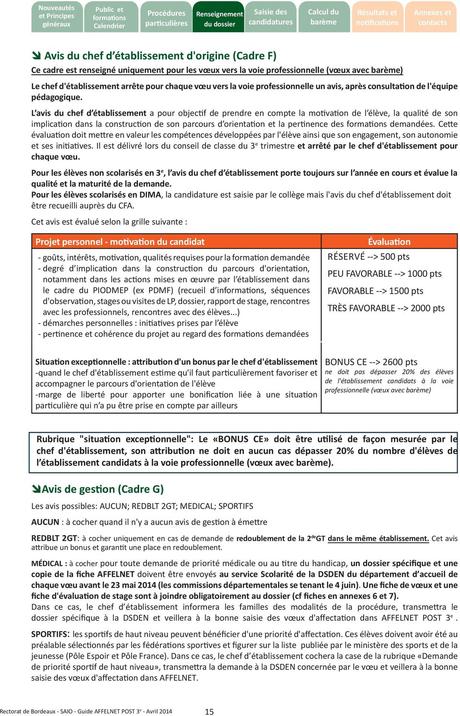 AFFELNET POST 3 e PROCÉDURE D AFFECTATION GUIDE DE L ...