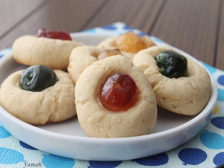 Biscuits aux fruits confits