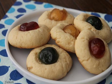 Biscuits aux fruits confits