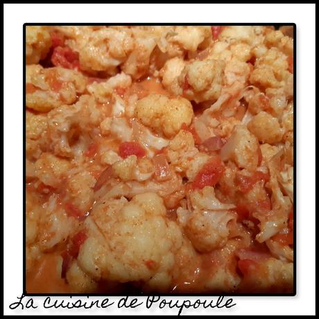 Curry de chou-fleur Curry de chou-fleur