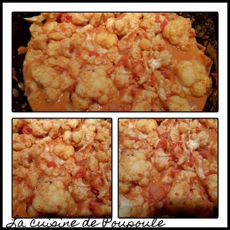 Curry de chou-fleur Curry de chou-fleur