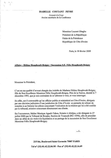 RTF] Modele De Lettre Adressee A Un Notaire