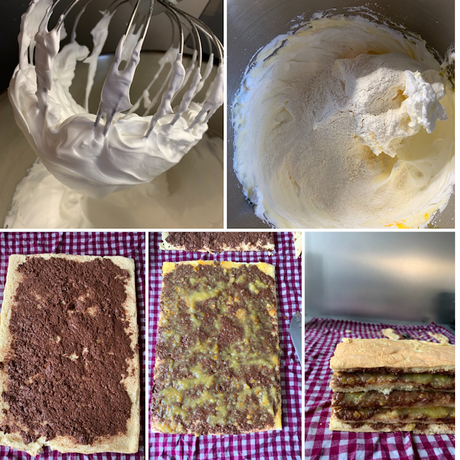 Bûche croustillante très facile chocolat orange Bûche croustillante très facile chocolat orange