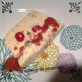 Mise à l'honneur Nougat glacé et son coulis de fruits rouges au thermomix - La cuisine de poupoule